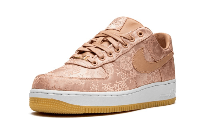 Nike Air Force 1 PRM CLOT - Rose Gold Silk
