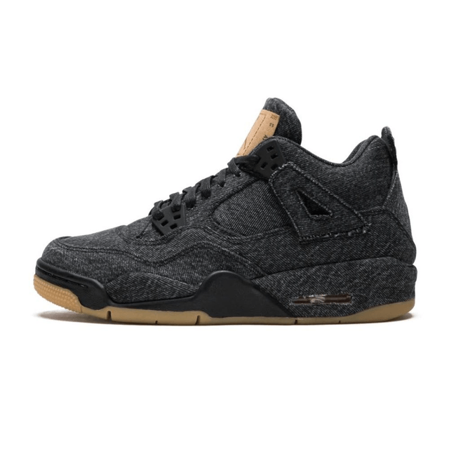 Air Jordan 4 Retro Levis NRG Black Levis GS
