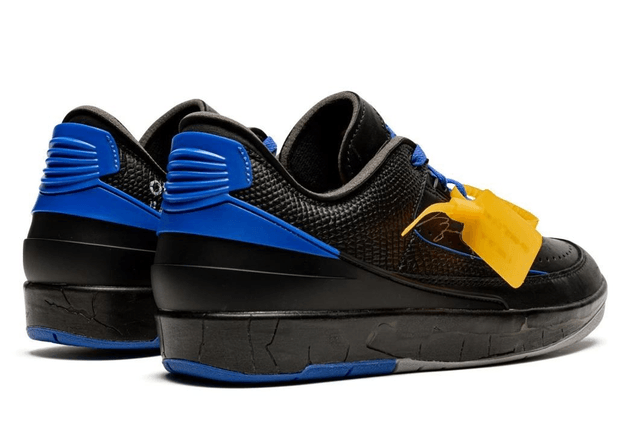 Air Jordan 2 Low OG SP Off-White - Black/Blue