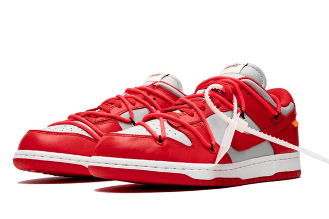 Nike Dunk Low Off-White - University Red