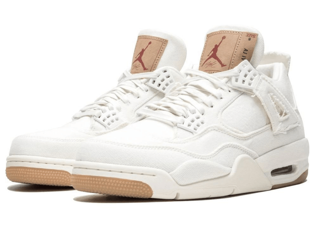 Air Jordan 4 Retro Levis NRG White Denim