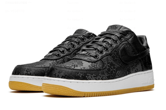 Nike Air Force 1 07 Clot x Fragment - Black Silk