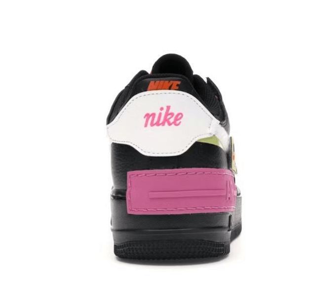 Nike Air Force 1 Shadow Removable Patches Black Pink (W)