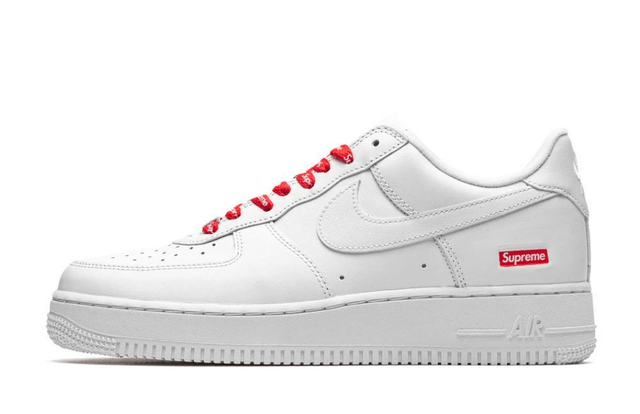 Nike Air Force 1 Low Supreme  Mini Box Logo White