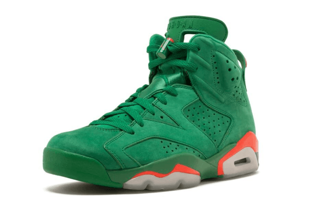 Air Jordan 6 Retro NRG Green Suede Gatorade