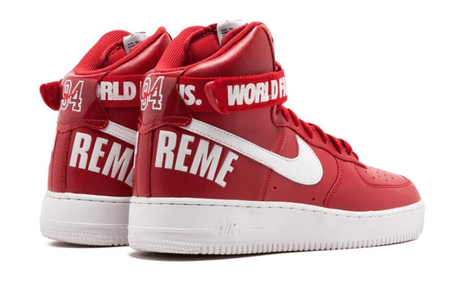 Nike Air Force 1 High Supreme SP Red