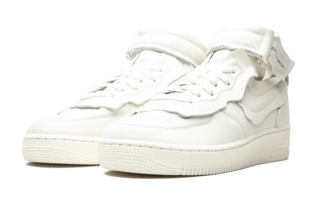 Nike Air Force 1 Mid Comme des Garcons White