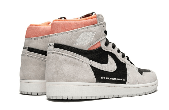 Air Jordan 1 Retro High OG Neutral Grey Hyper Crimson