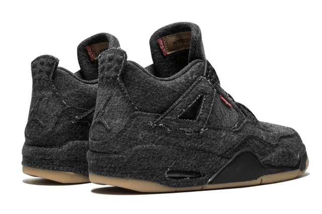 Air Jordan 4 Retro Levis NRG Black Levis GS
