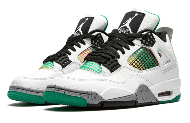 AIR JORDAN 4 RETRO WMNS Rasta - Lucid Green