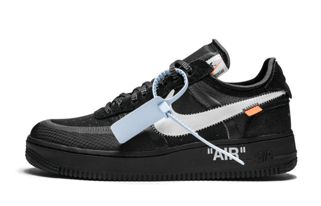 Nike X Off-White Air Force 1 Low Off-White Black