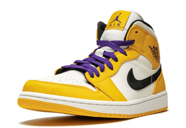 Air Jordan 1 Mid SE Lakers