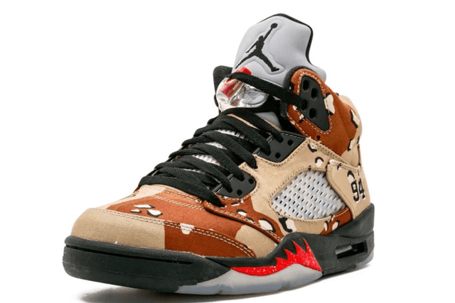 Air Jordan 5 Retro Supreme Camo