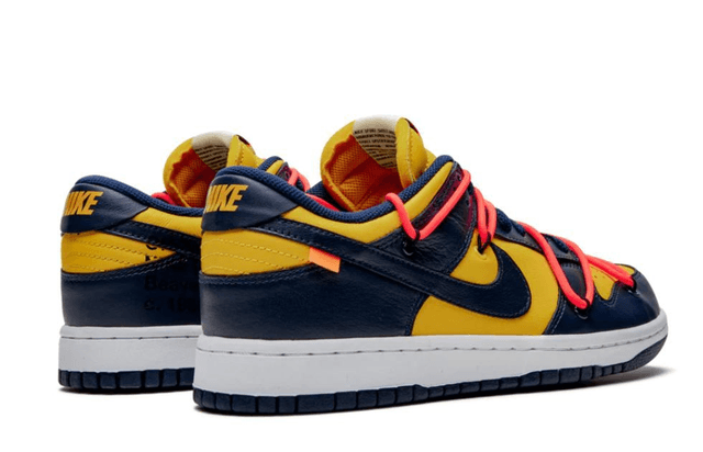 Nike Dunk Low Off-White - University Gold