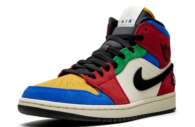 Air Jordan 1 Mid Blue The Great - Fearless
