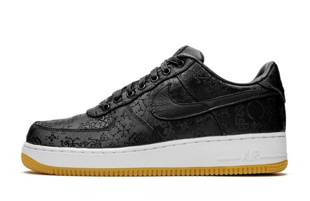 Nike Air Force 1 07 Clot x Fragment - Black Silk