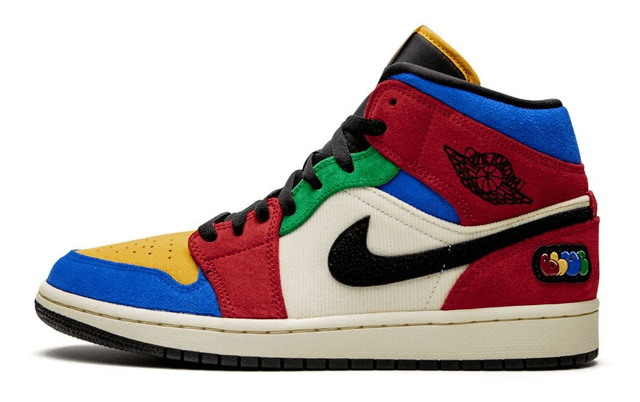 Air Jordan 1 Mid Blue The Great - Fearless