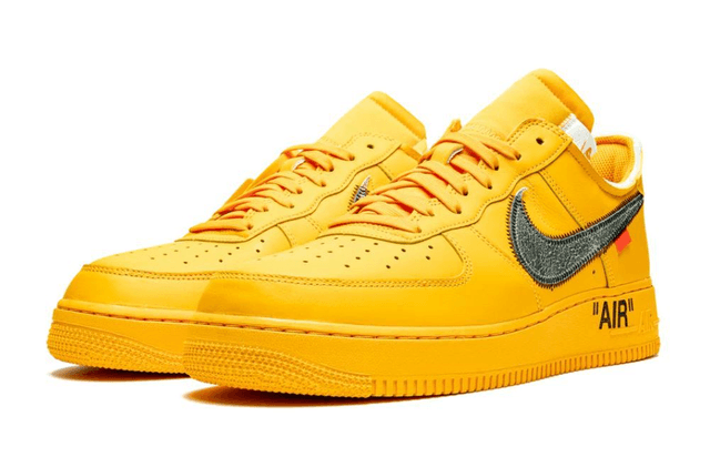 Nike Air Force 1 Low Off-White - University Gold