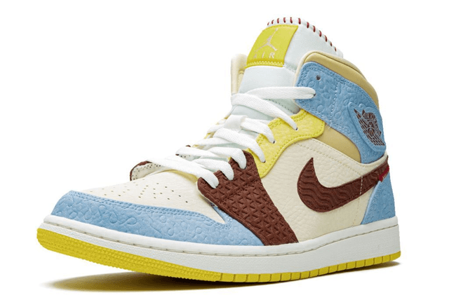 Air Jordan 1 Mid SE Maison Chateau Rouge Fearless