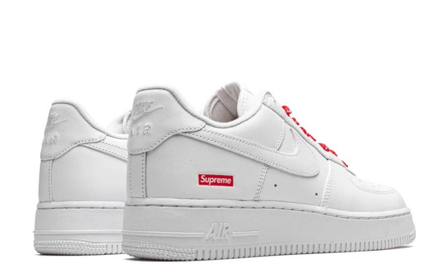 Nike Air Force 1 Low Supreme  Mini Box Logo White