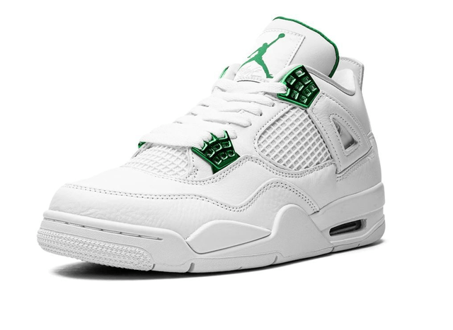 Air Jordan 4 Retro Metallic Pack - Pine Green