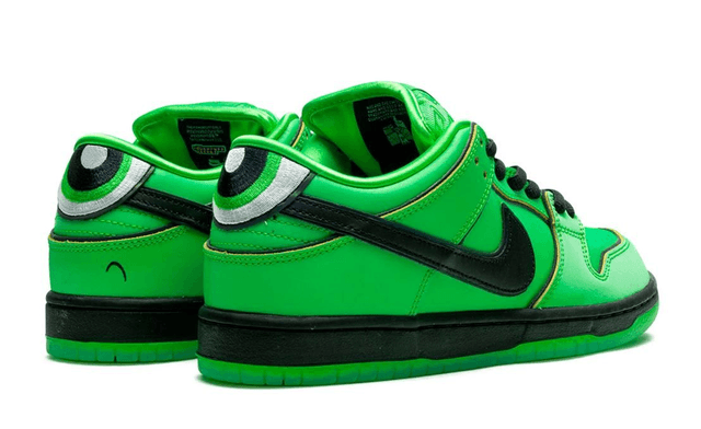Nike SB Dunk Powerpuff Girls - Buttercup