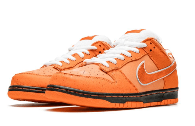 Nike SB Dunk Low Concepts - Orange Lobster Special Box