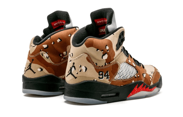 Air Jordan 5 Retro Supreme Camo