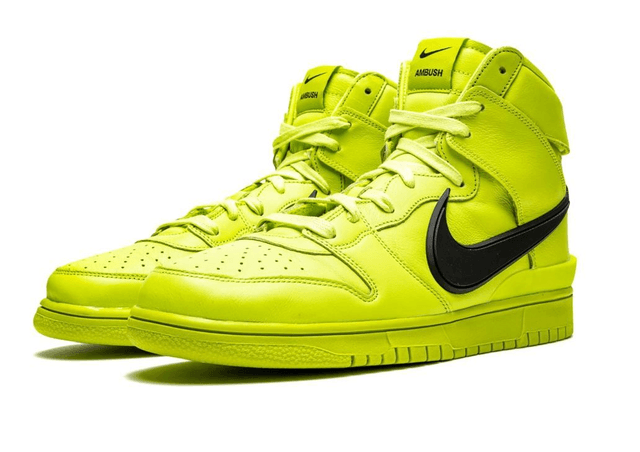 Nike Dunk High Ambush - Flash Lime