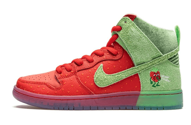 Nike SB Dunk High Strawberry Cough