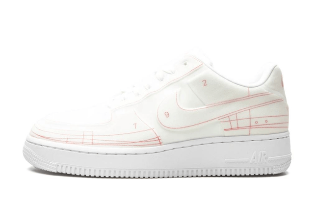 Nike Air Force 1 LX Blueprint  Summit White