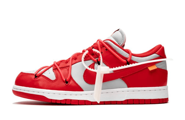 Nike Dunk Low Off-White - University Red