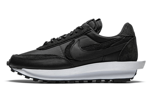  Nike LDWaffle Sacai Black Nylon