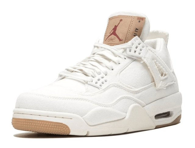 Air Jordan 4 Retro Levis NRG White Denim