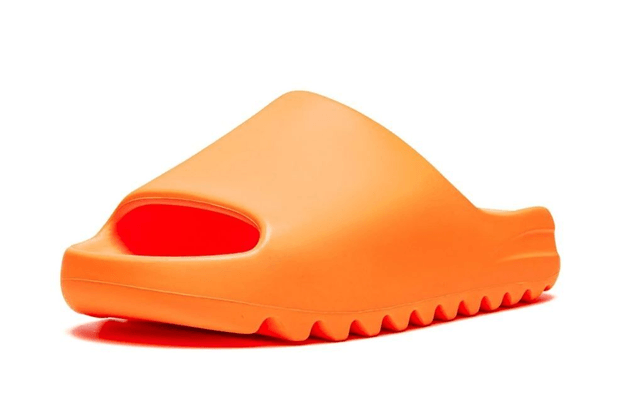 Yeezy Slides Enflame Orange