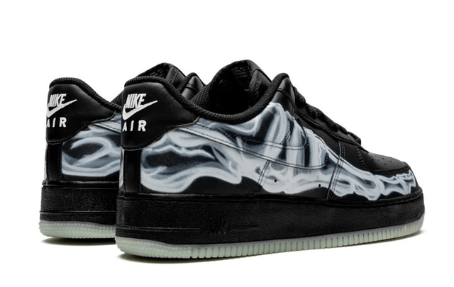 Nike Air Force 1 Low Skeleton Black