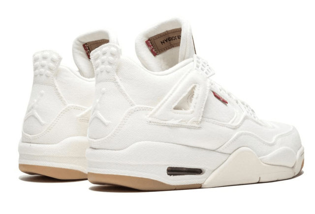 Air Jordan 4 Retro Levis NRG White Denim
