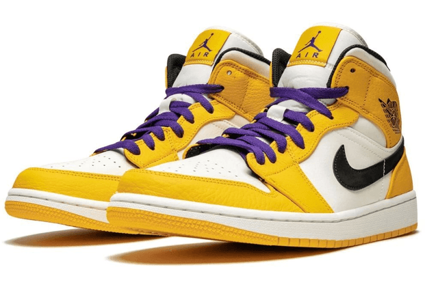 Air Jordan 1 Mid SE Lakers