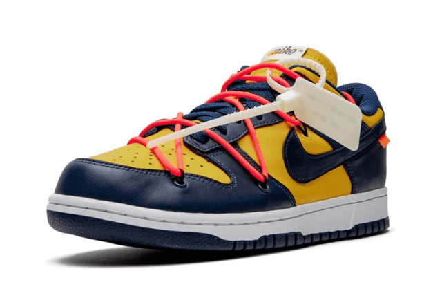 Nike Dunk Low Off-White - University Gold