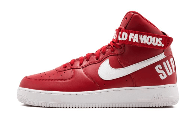 Nike Air Force 1 High Supreme SP Red