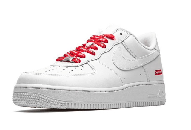 Nike Air Force 1 Low Supreme  Mini Box Logo White