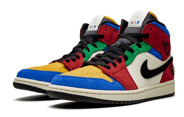 Air Jordan 1 Mid Blue The Great - Fearless