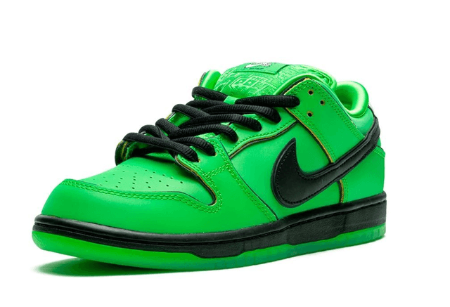Nike SB Dunk Powerpuff Girls - Buttercup