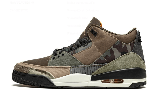 Air Jordan 3 Patchwork Camo