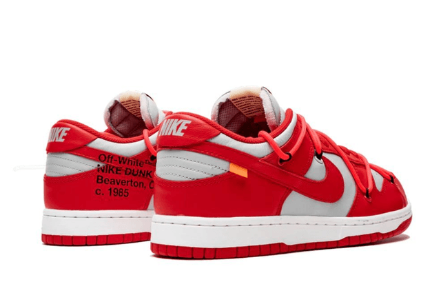 Nike Dunk Low Off-White - University Red