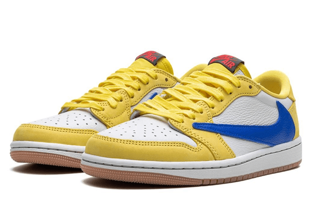 Air Jordan 1 Retro Low OG TRAVIS SCOTT CANARY