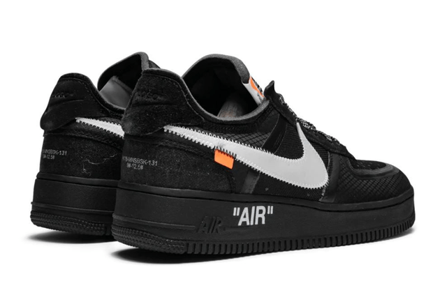 Nike X Off-White Air Force 1 Low Off-White Black