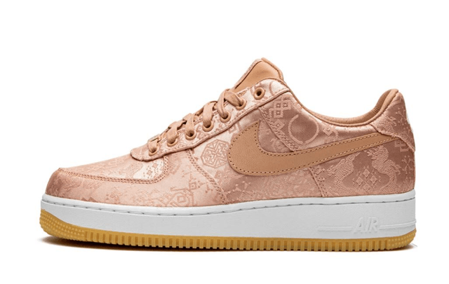Nike Air Force 1 PRM CLOT - Rose Gold Silk