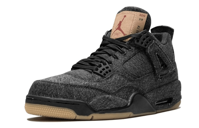 Air Jordan 4 Retro Levis NRG Black Levis GS