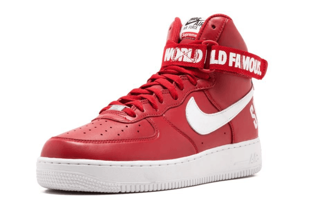 Nike Air Force 1 High Supreme SP Red